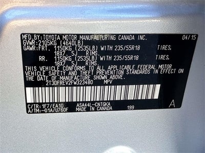 2015 Toyota RAV4 Limited