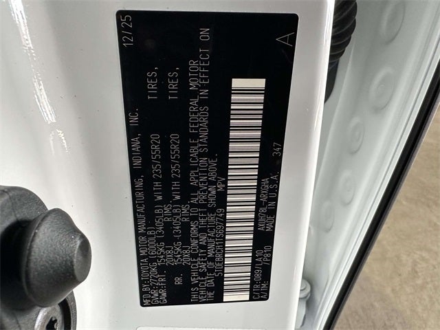 2026 Toyota Highlander Hybrid Hybrid Platinum