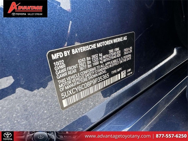 2023 BMW X6 xDrive40i