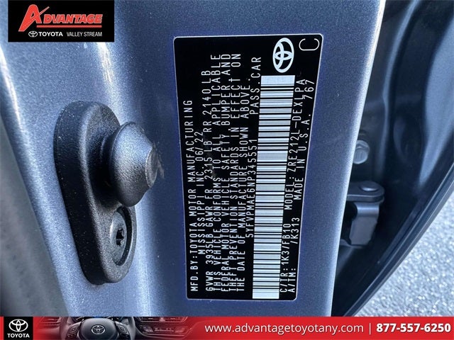 2022 Toyota Corolla LE